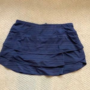 Athleta Swagger Skort - slate blue